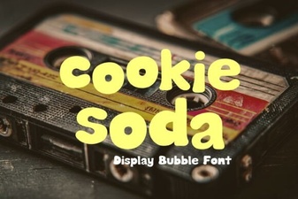 Cookie Soda Font for Creative Projects