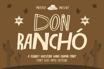 Creative Projects with Don Rancho Font