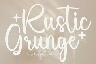 Creative Projects with Rustic Grunge Fonts